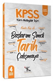 2021 KPSS Başlarım Şimdi Tarih Çalışmaya Ders Notları - Kadir Koç Kadir Koç Akademi