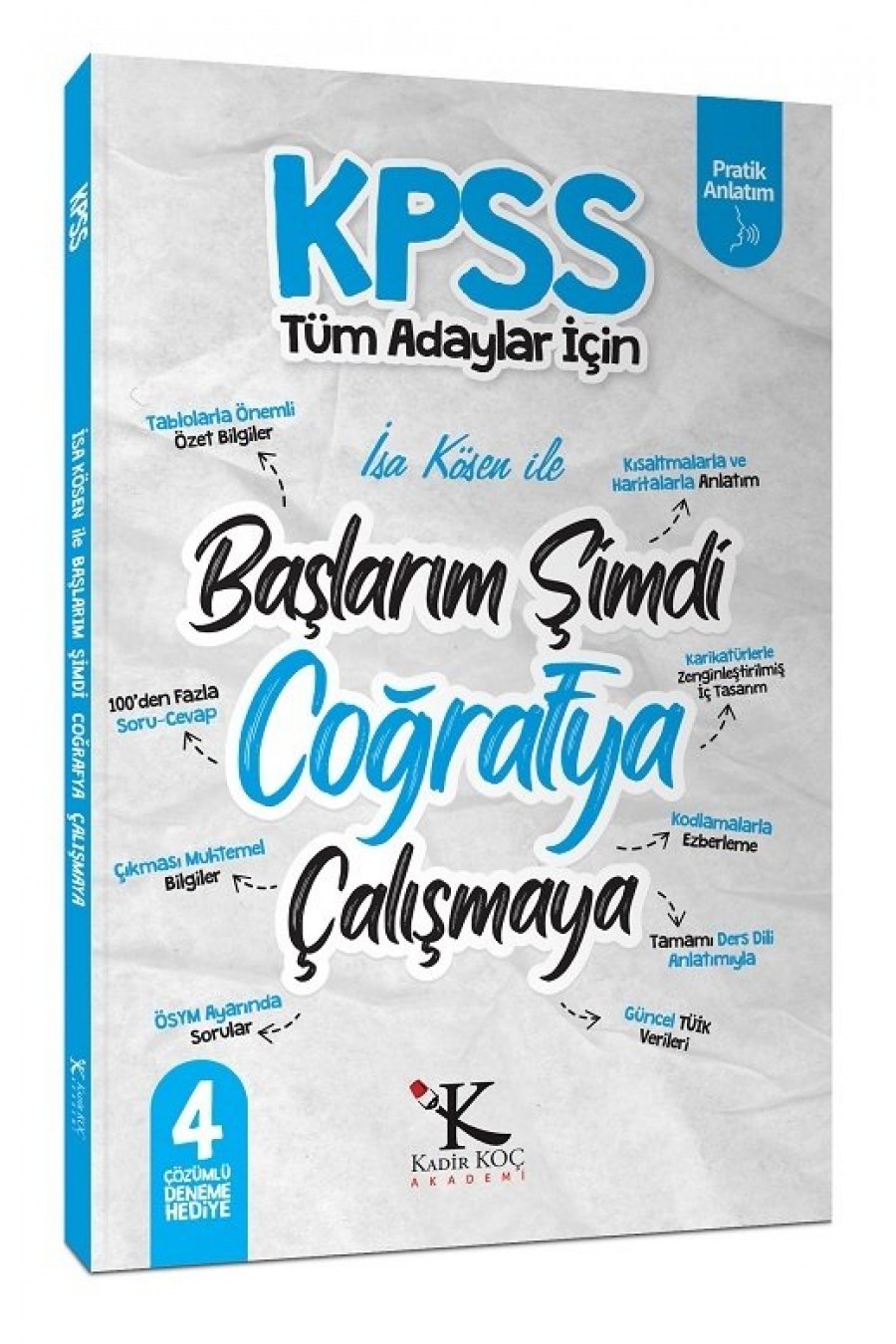 2021 KPSS Başlarım Şimdi Coğrafya Çalışmaya Ders Notları - İsa Kösen Kadir Koç Akademi