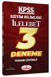 2021 KPSS Eğitim Bilimleri İlelebet 3 Deneme Çözümlü Yönerge Yayınları