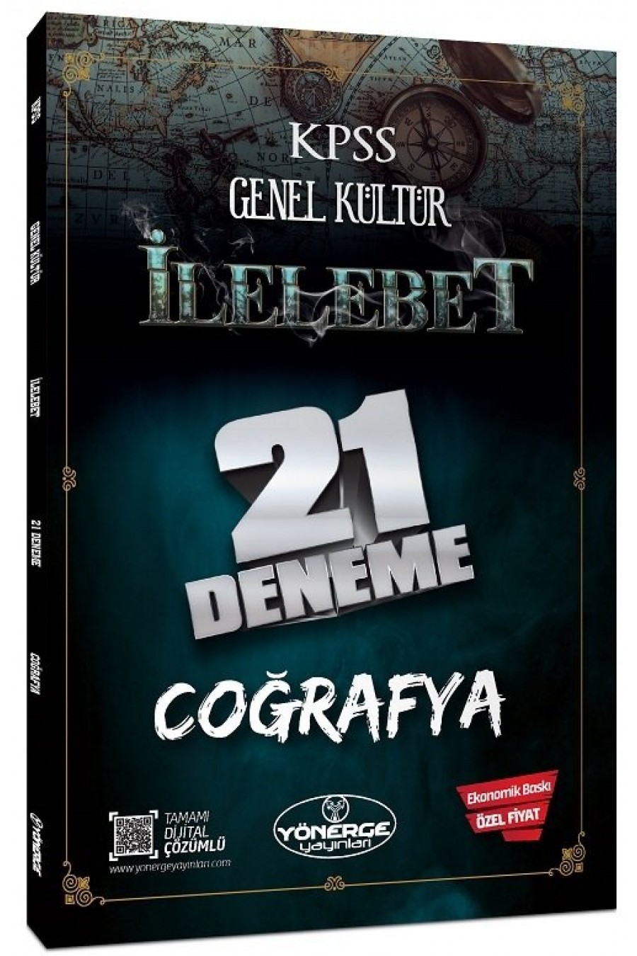 2021 KPSS Coğrafya İlelebet 21 Deneme Dijital Çözümlü Yönerge Yayınları