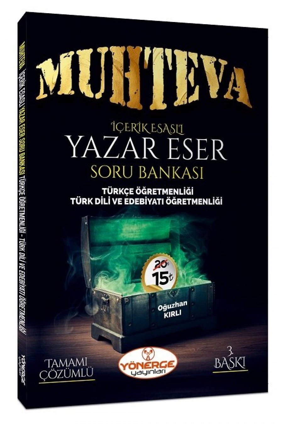 2021 ÖABT Türkçe-Edebiyat Muhteva Yazar Eser Soru Bankası Çözümlü - Oğuzhan Kırlı Yönerge Yayınları